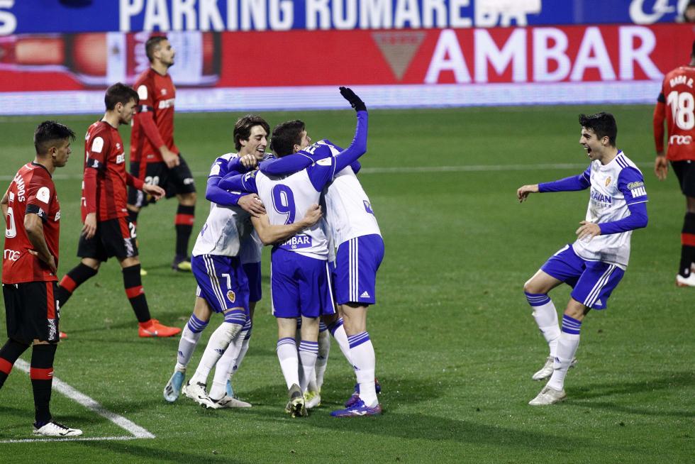 Partido Real Zaragoza-Mallorca de Copa del Rey