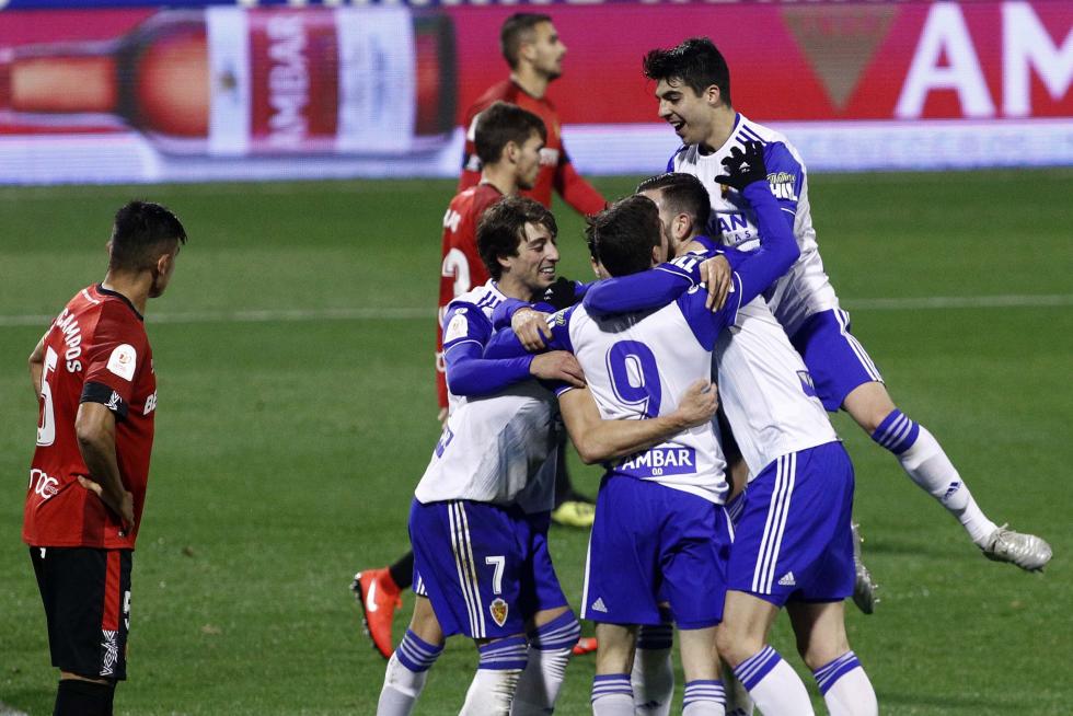 Partido Real Zaragoza-Mallorca de Copa del Rey