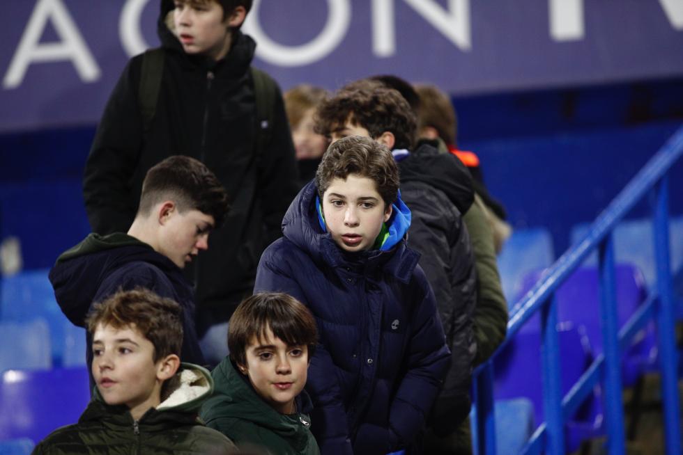 Partido Real Zaragoza-Mallorca de de Copa del Rey en La Romareda