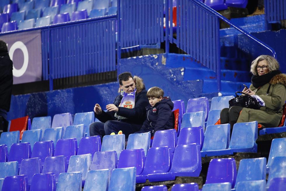 Partido Real Zaragoza-Mallorca de de Copa del Rey en La Romareda