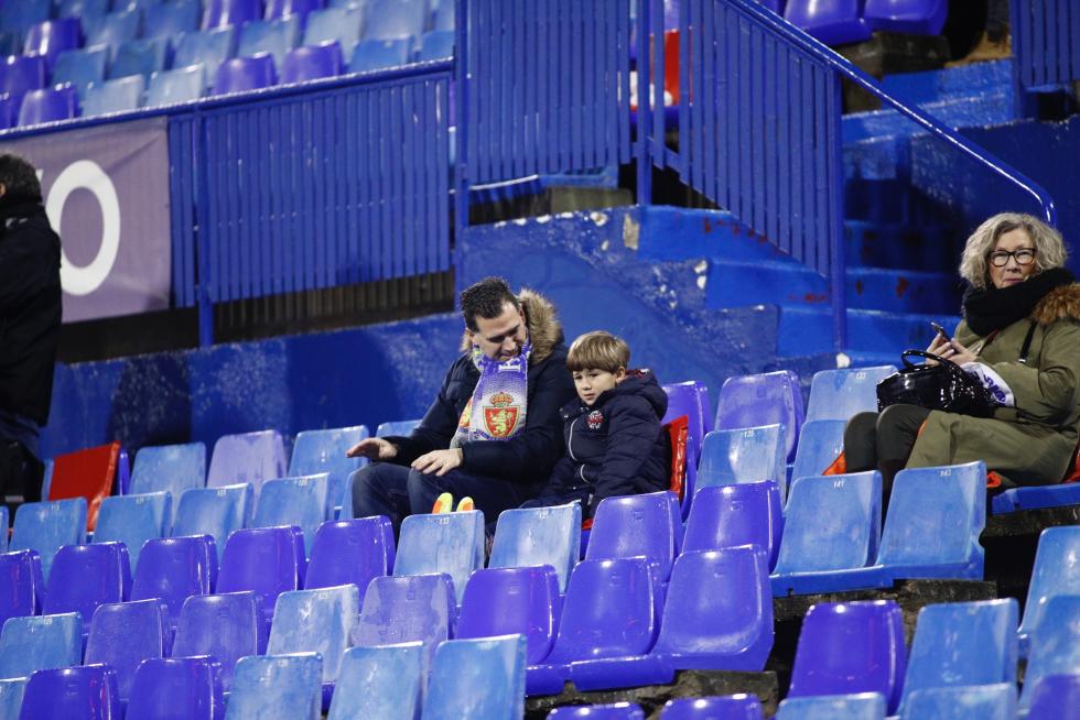 Partido Real Zaragoza-Mallorca de de Copa del Rey en La Romareda