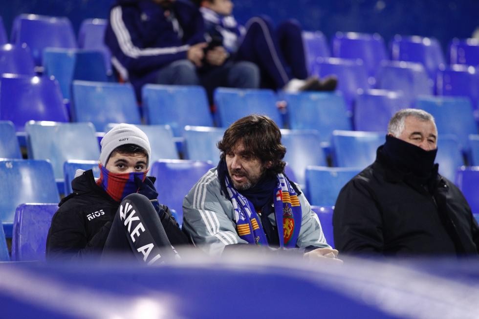 Partido Real Zaragoza-Mallorca de de Copa del Rey en La Romareda