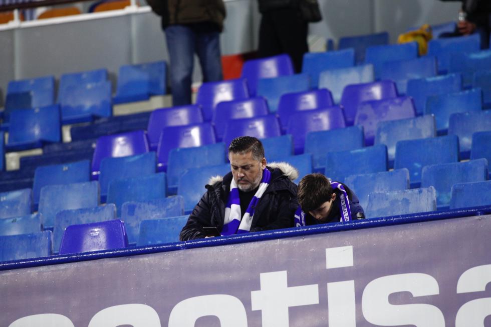 Partido Real Zaragoza-Mallorca de de Copa del Rey en La Romareda