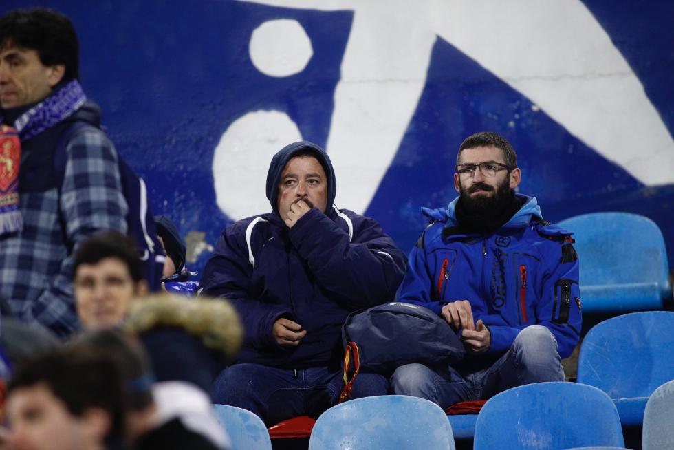 Partido Real Zaragoza-Mallorca de de Copa del Rey en La Romareda