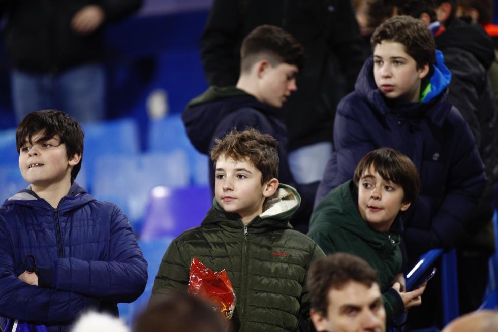 Partido Real Zaragoza-Mallorca de de Copa del Rey en La Romareda