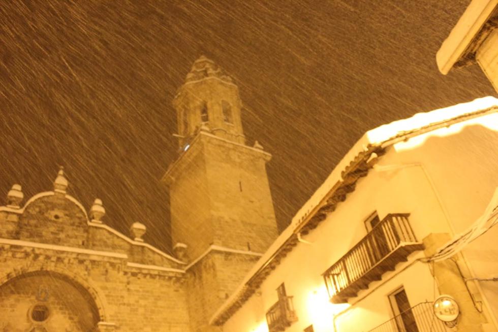 Peñarroya de Tastavins, este martes.