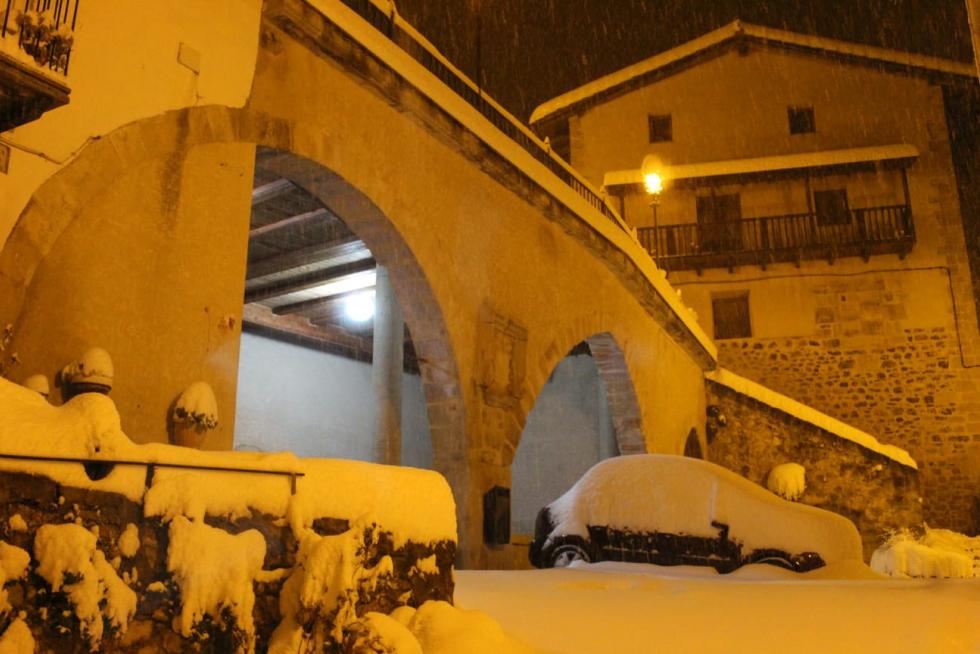 Peñarroya de Tastavins, este martes.