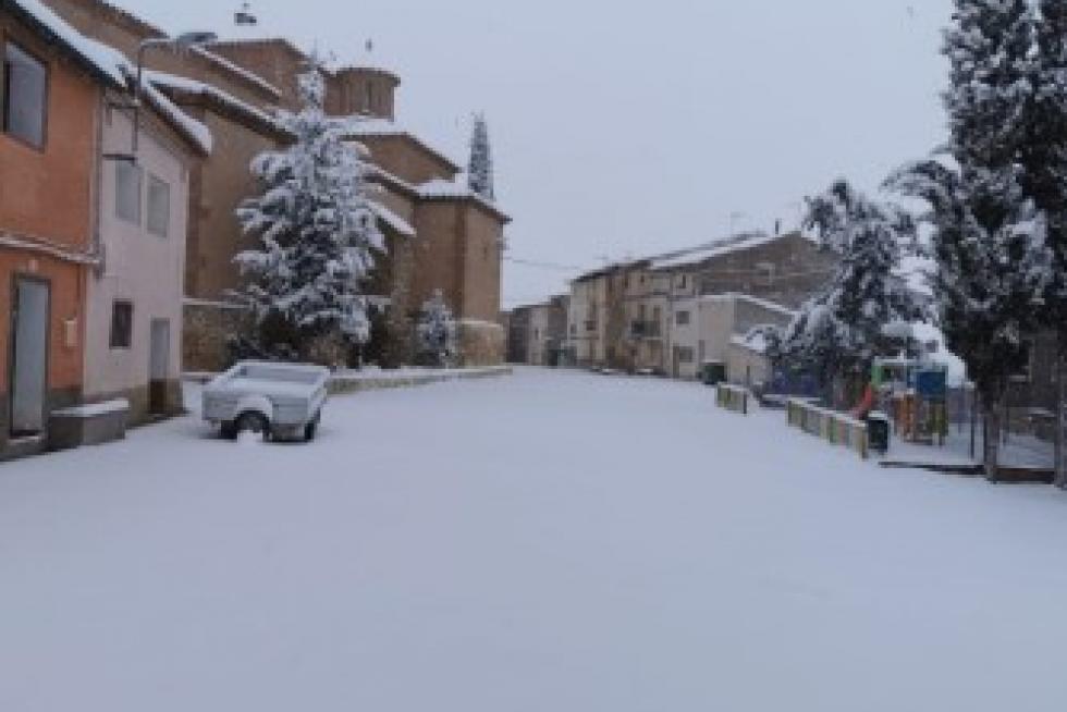 Aspecto de una de las calles de Valdehorna