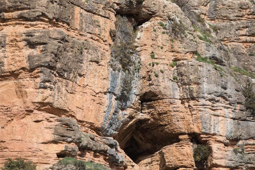 Vista de los Mallos de Agüero