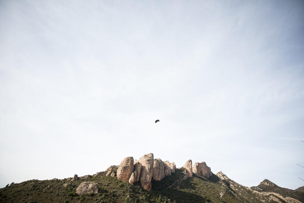 Vista de los Mallos de Agüero