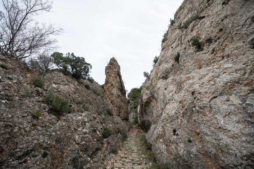 Vista de los Mallos de Agüero