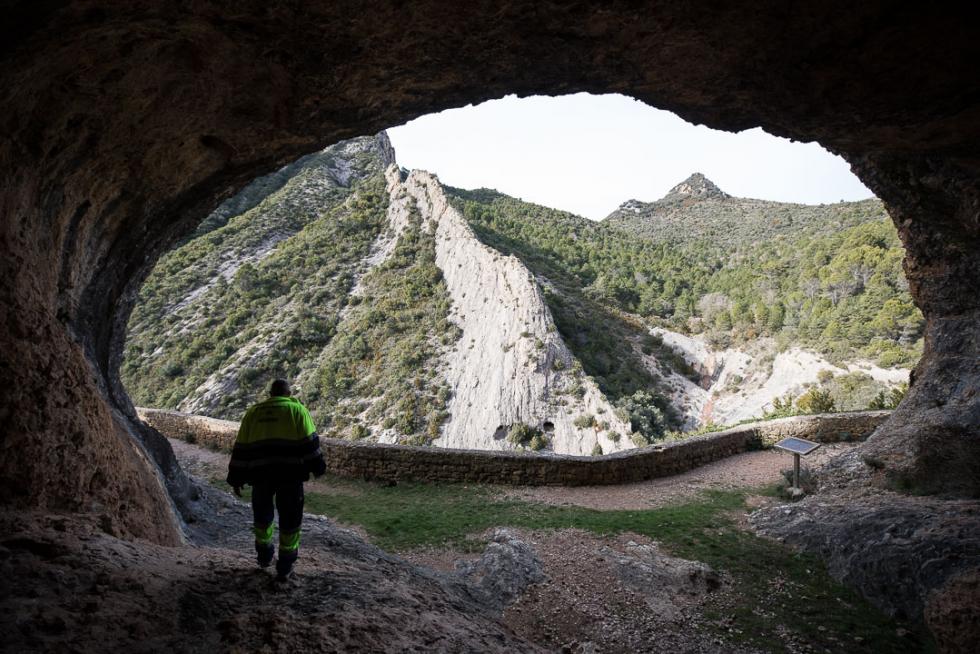 Vista de los Mallos de Agüero