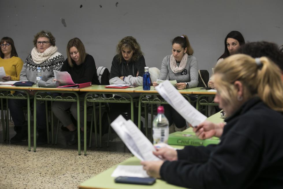 Escuela de adultos de Fuentes de Ebro.