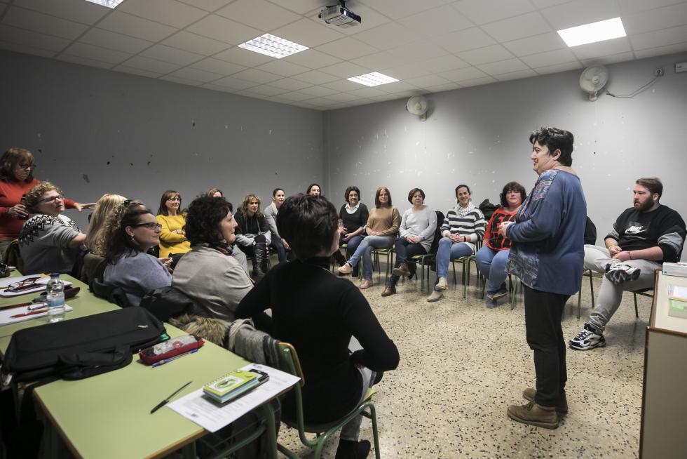 Escuela de adultos de Fuentes de Ebro.
