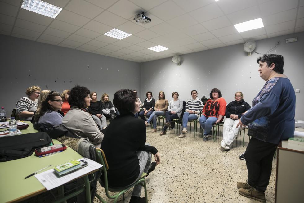 Escuela de adultos de Fuentes de Ebro.