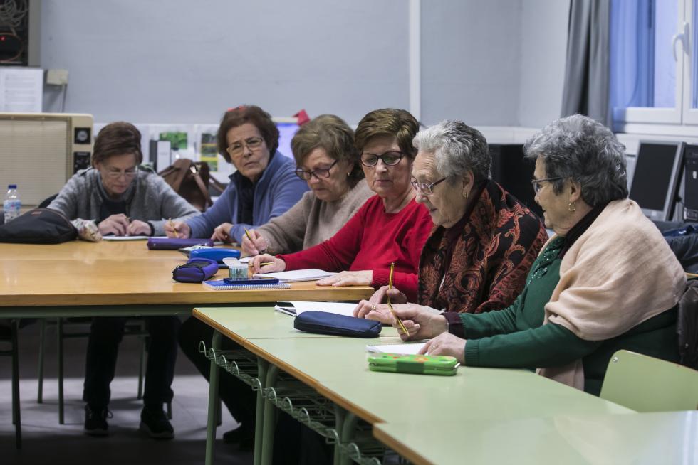 Escuela de adultos de Fuentes de Ebro.