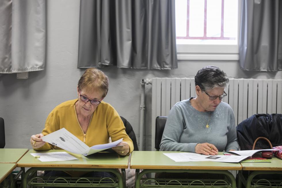 Escuela de adultos de Fuentes de Ebro.