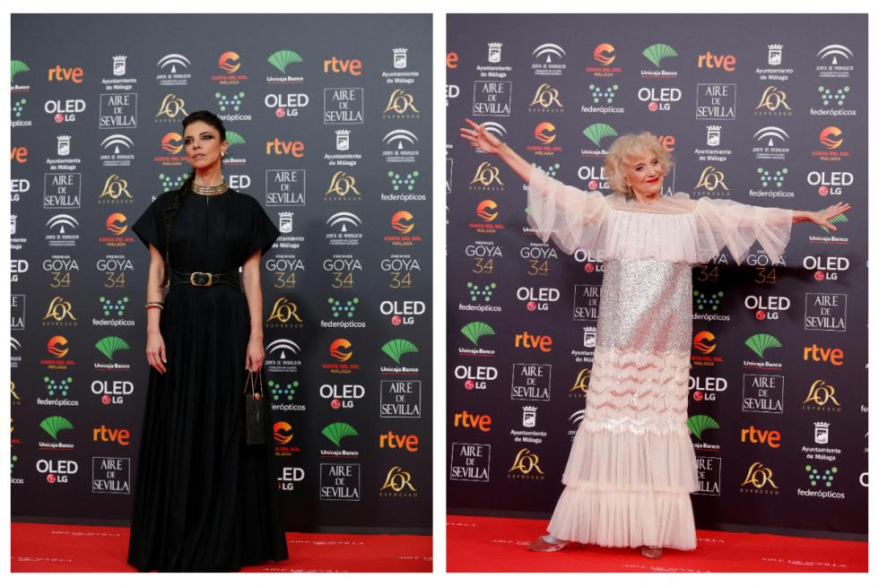 Maribel Verdú (izquierda) y Marisa Paredes.