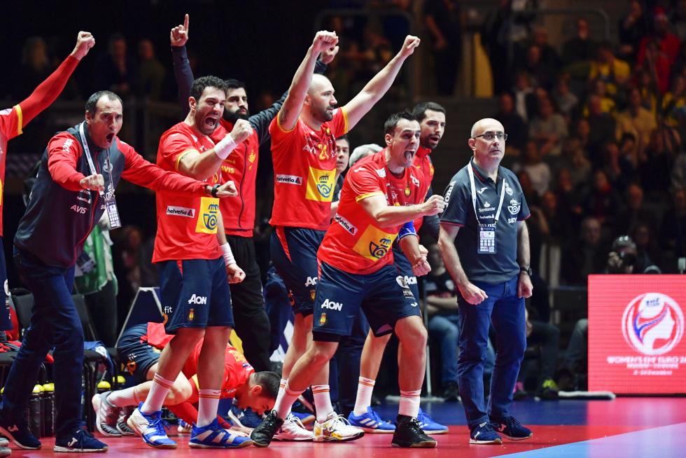 Final del Europeo de Balonmano, entre España y Croacia