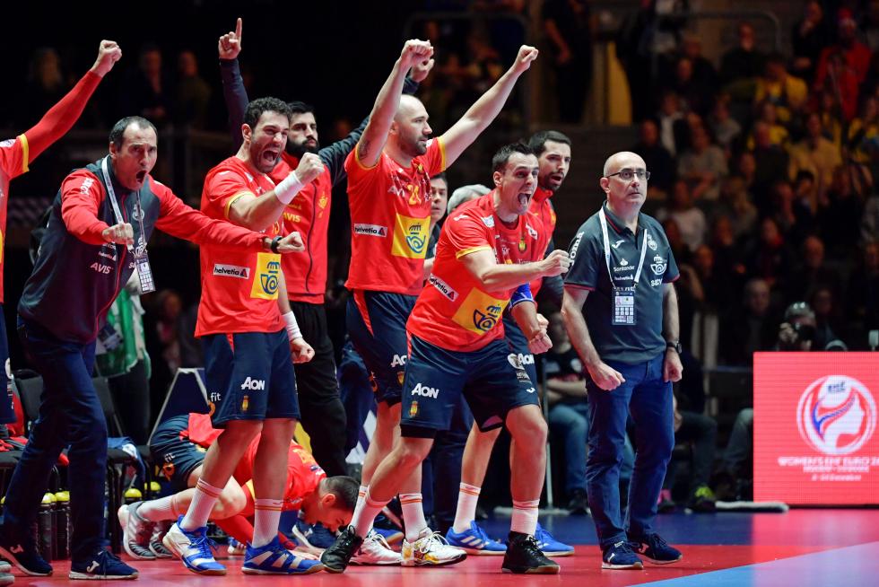 Final del Europeo de Balonmano, entre España y Croacia