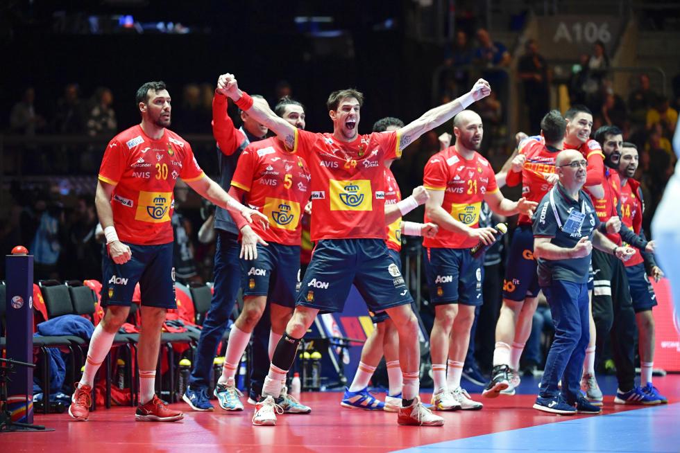 Final del Europeo de Balonmano, entre España y Croacia