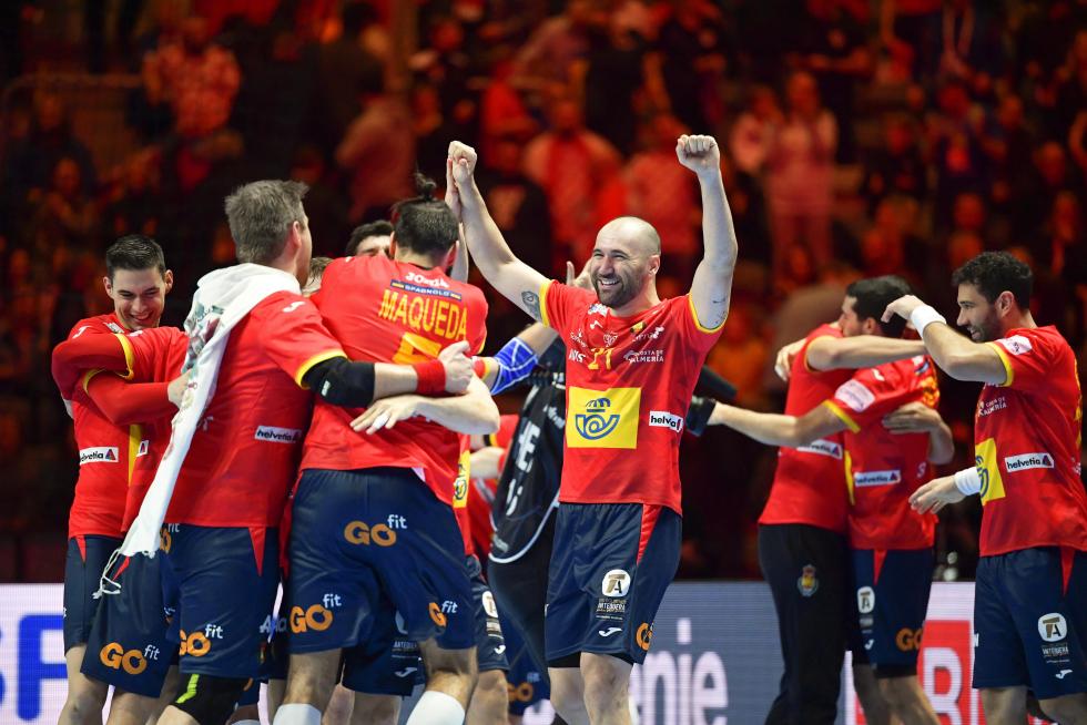 Final del Europeo de Balonmano, entre España y Croacia
