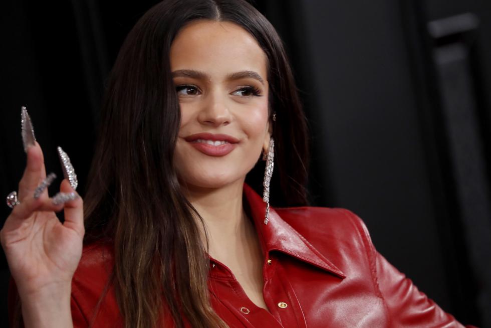 Los Angeles (United States), 26/01/2020.- Rosalia arrives for the 62nd Annual Grammy Awards ceremony at the Staples Center in Los Angeles, California, USA, 26 January 2020. (Estados Unidos) EFE/EPA/ETIENNE LAURENT Arrivals - 62nd Annual Grammy Awards