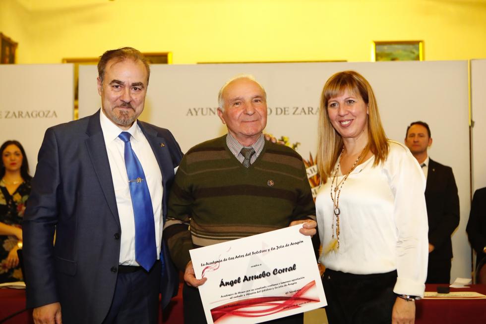 Nuevos académicos de honor de la Academia de la Artes del Folclore y la Jota de Aragón