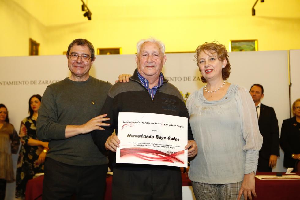 Nuevos académicos de honor de la Academia de la Artes del Folclore y la Jota de Aragón