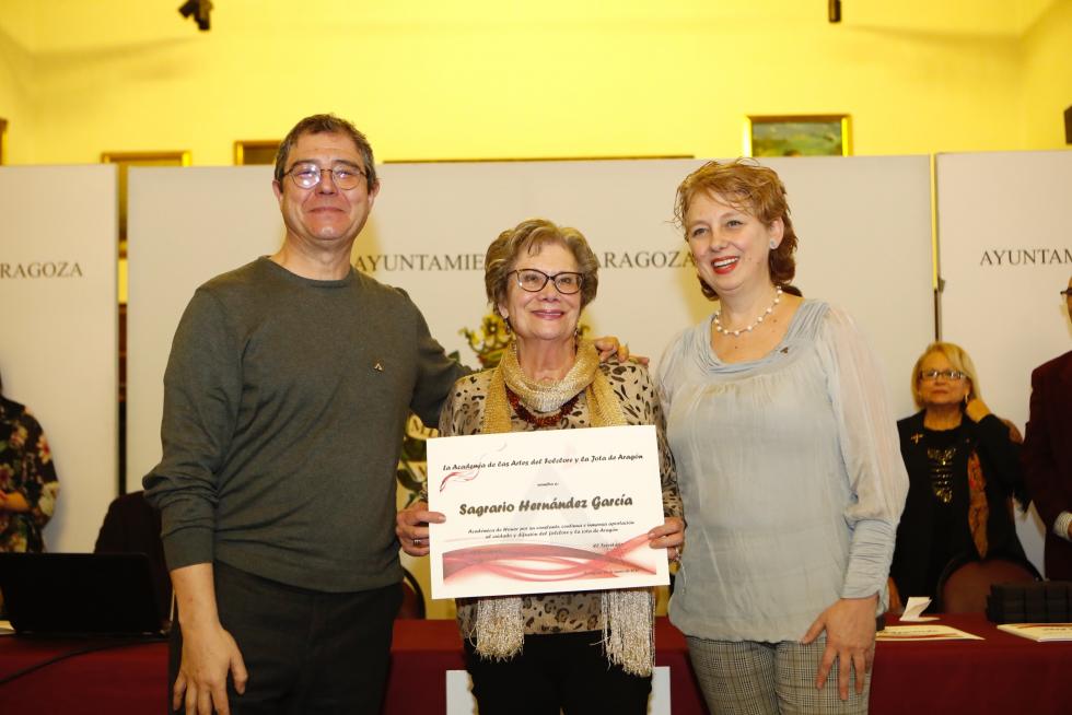 Nuevos académicos de honor de la Academia de la Artes del Folclore y la Jota de Aragón