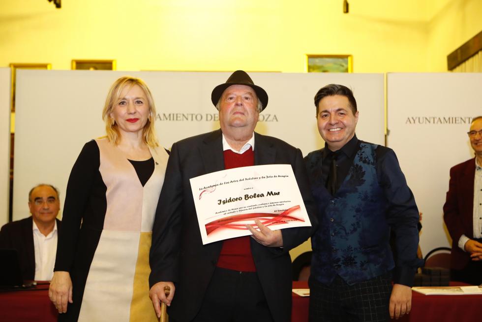 Nuevos académicos de honor de la Academia de la Artes del Folclore y la Jota de Aragón