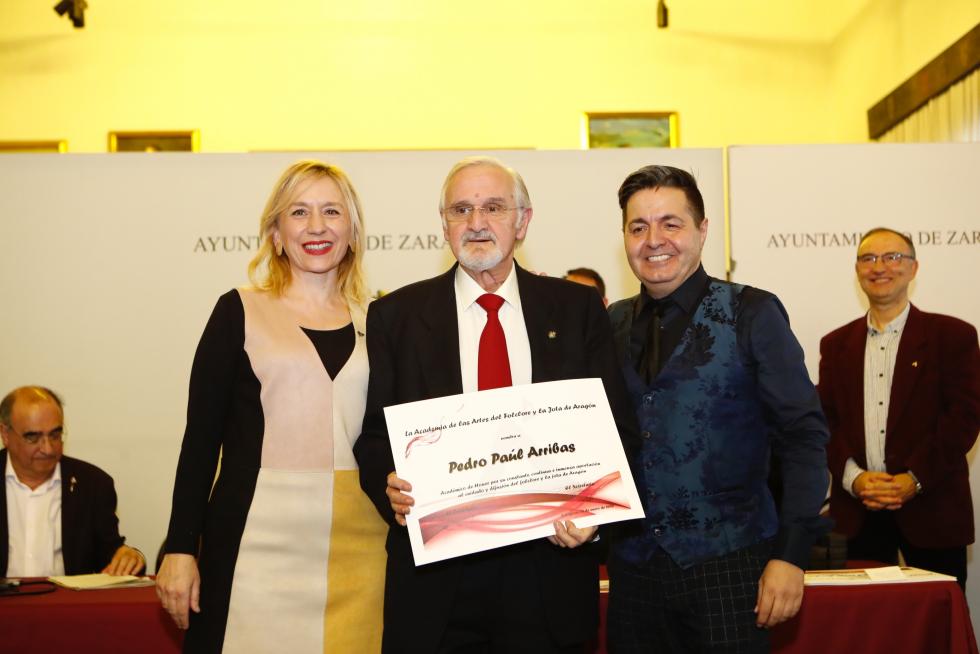 Nuevos académicos de honor de la Academia de la Artes del Folclore y la Jota de Aragón