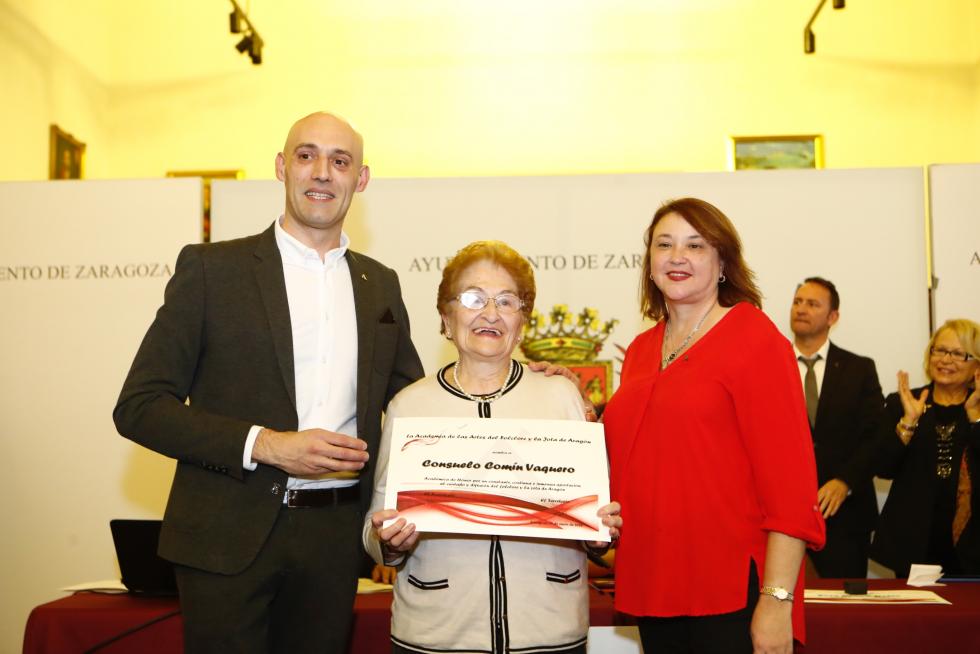 Nuevos académicos de honor de la Academia de la Artes del Folclore y la Jota de Aragón