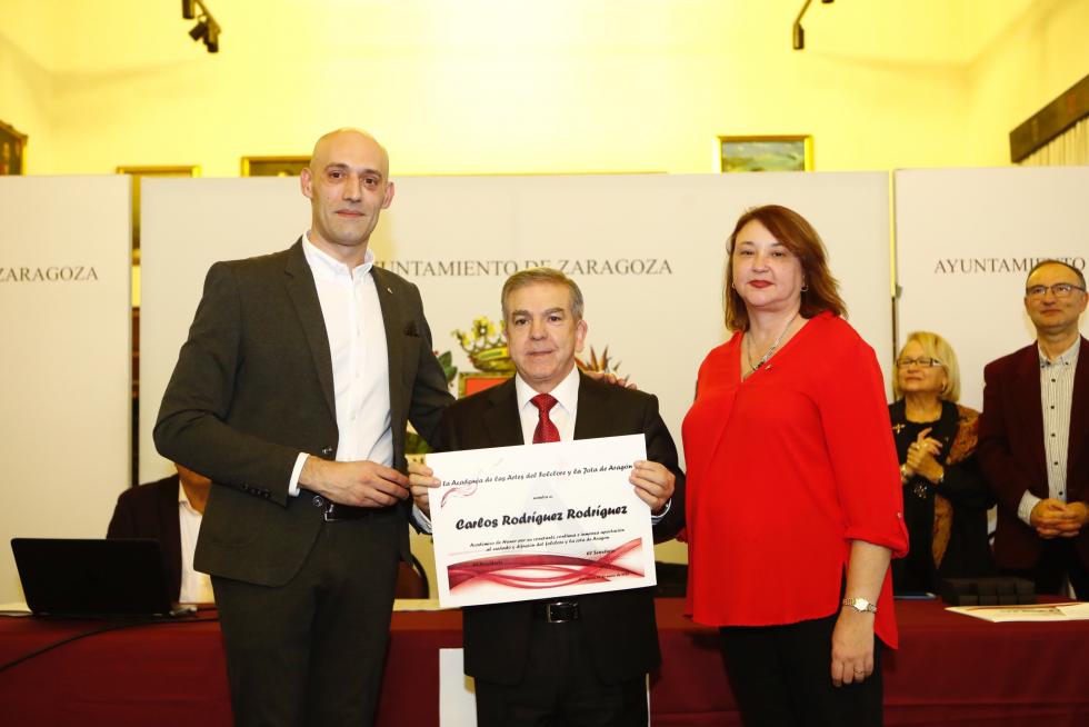 Nuevos académicos de honor de la Academia de la Artes del Folclore y la Jota de Aragón
