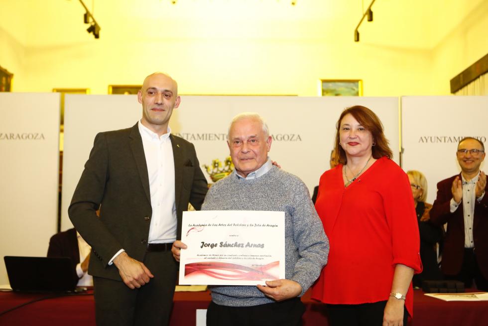 Nuevos académicos de honor de la Academia de la Artes del Folclore y la Jota de Aragón