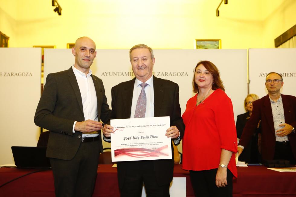 Nuevos académicos de honor de la Academia de la Artes del Folclore y la Jota de Aragón