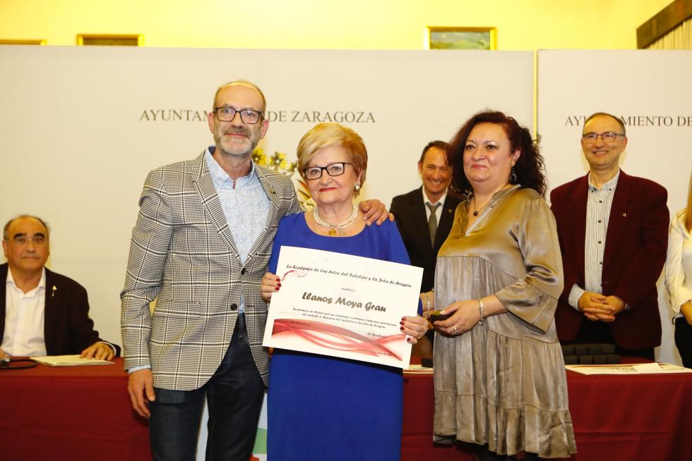Nuevos académicos de honor de la Academia de la Artes del Folclore y la Jota de Aragón