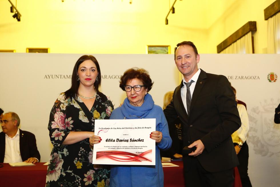 Nuevos académicos de honor de la Academia de la Artes del Folclore y la Jota de Aragón