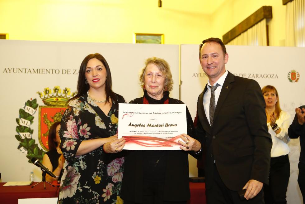 Nuevos académicos de honor de la Academia de la Artes del Folclore y la Jota de Aragón
