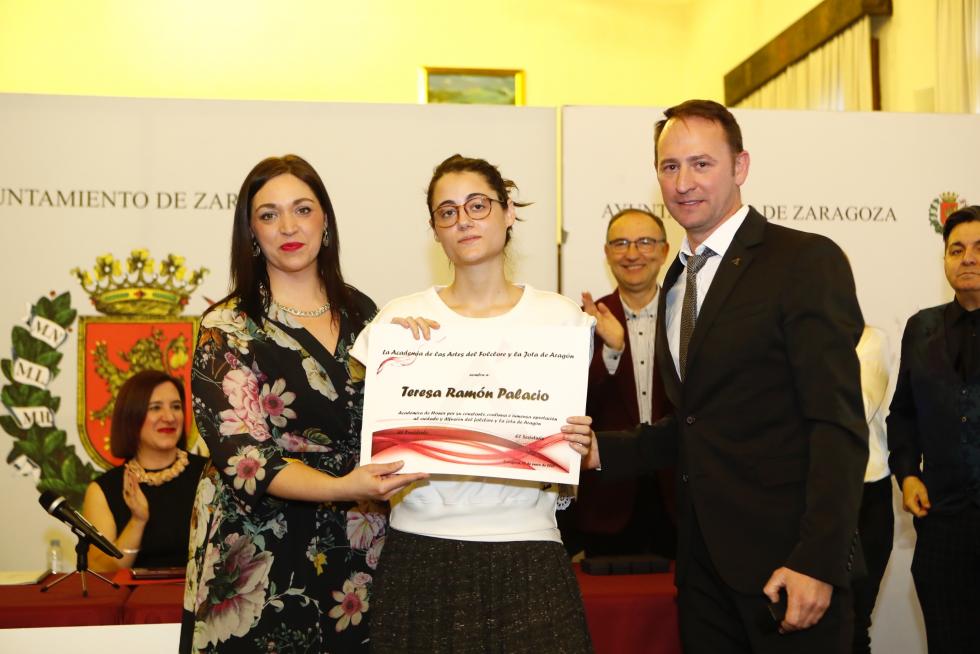 Nuevos académicos de honor de la Academia de la Artes del Folclore y la Jota de Aragón