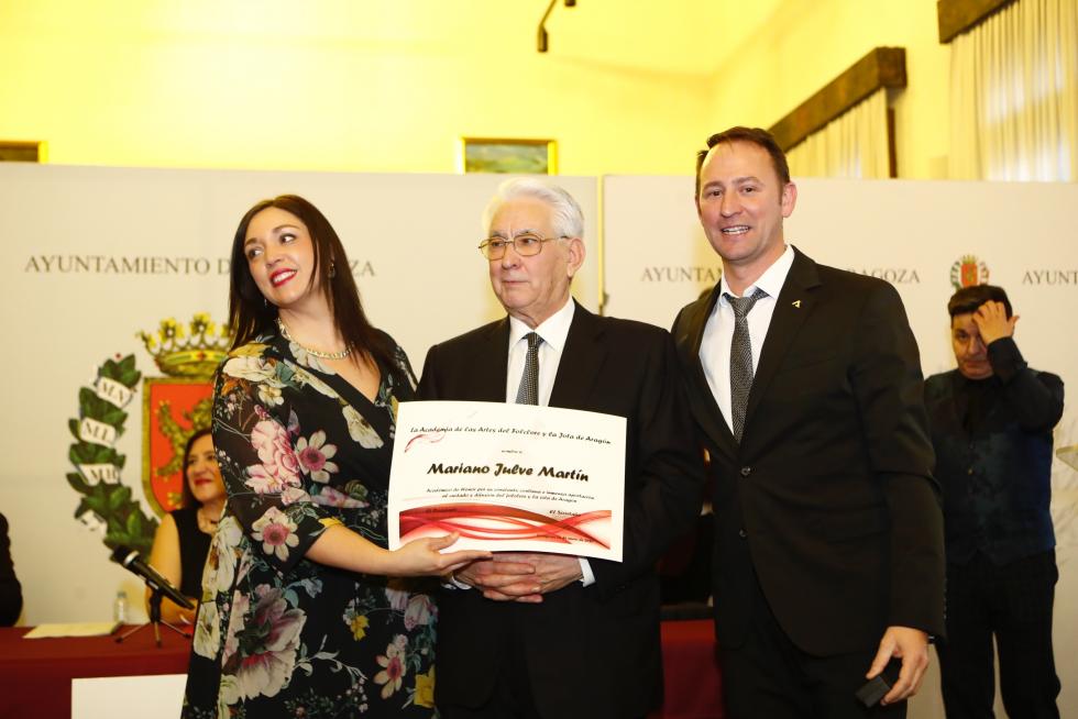 Nuevos académicos de honor de la Academia de la Artes del Folclore y la Jota de Aragón