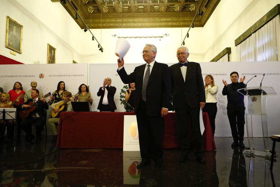 Nuevos académicos de honor de la Academia de la Artes del Folclore y la Jota de Aragón