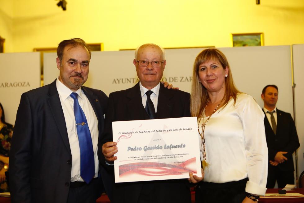 Nuevos académicos de honor de la Academia de la Artes del Folclore y la Jota de Aragón