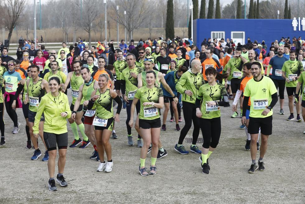 Participantes en la XI edición de la Carrera del Roscón.
