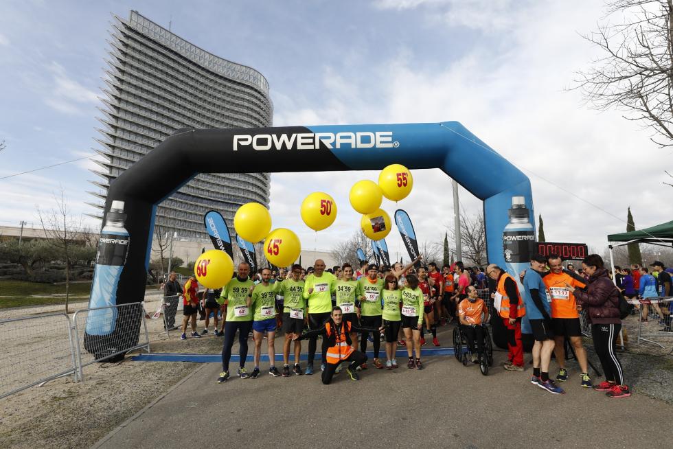 Participantes en la XI edición de la Carrera del Roscón.