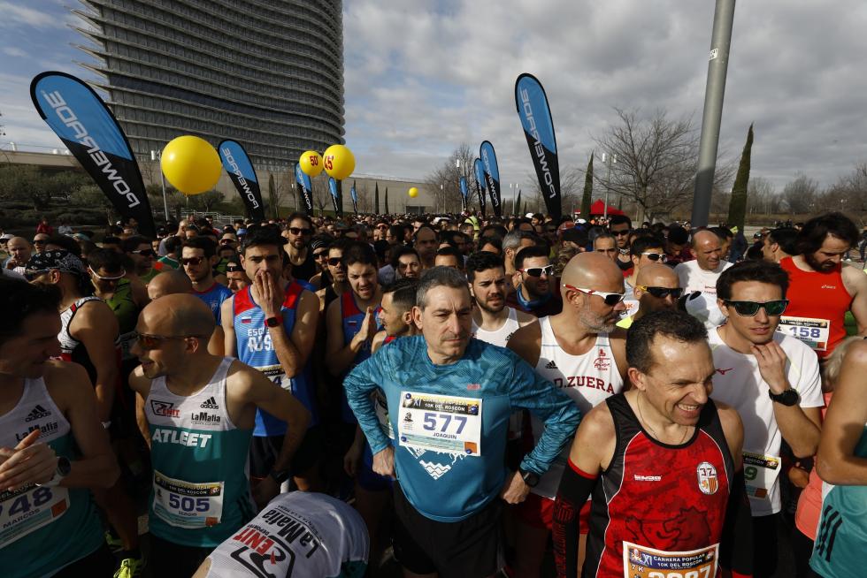 Participantes en la XI edición de la Carrera del Roscón.
