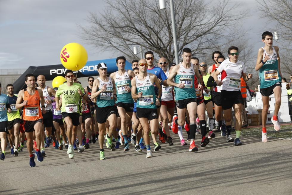 Participantes en la XI edición de la Carrera del Roscón.
