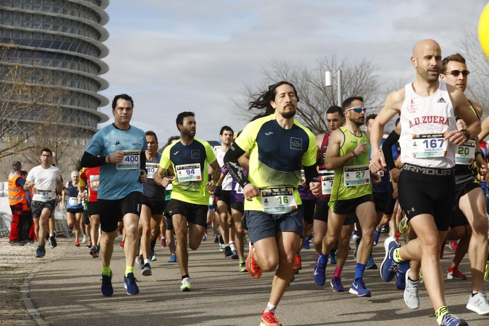 Participantes en la XI edición de la Carrera del Roscón.