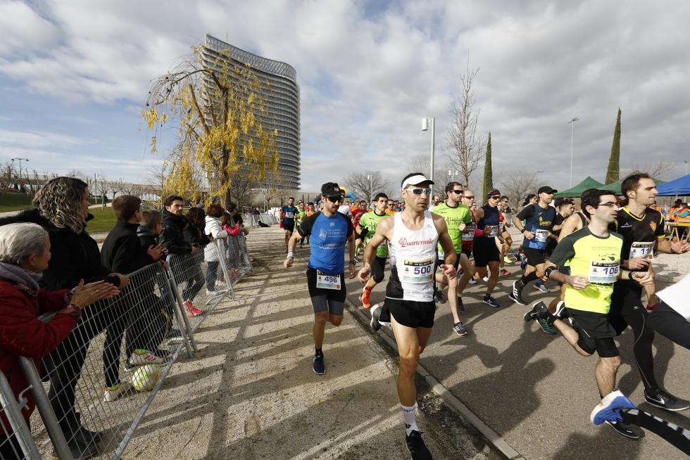 Participantes en la XI edición de la Carrera del Roscón.