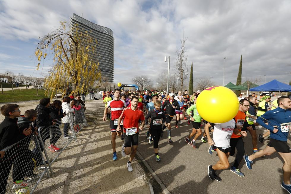 Participantes en la XI edición de la Carrera del Roscón.
